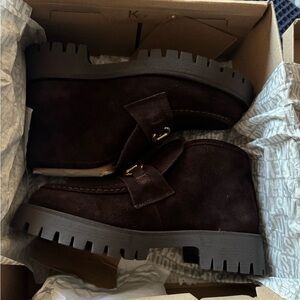 Women’s Brown Suede Shoes